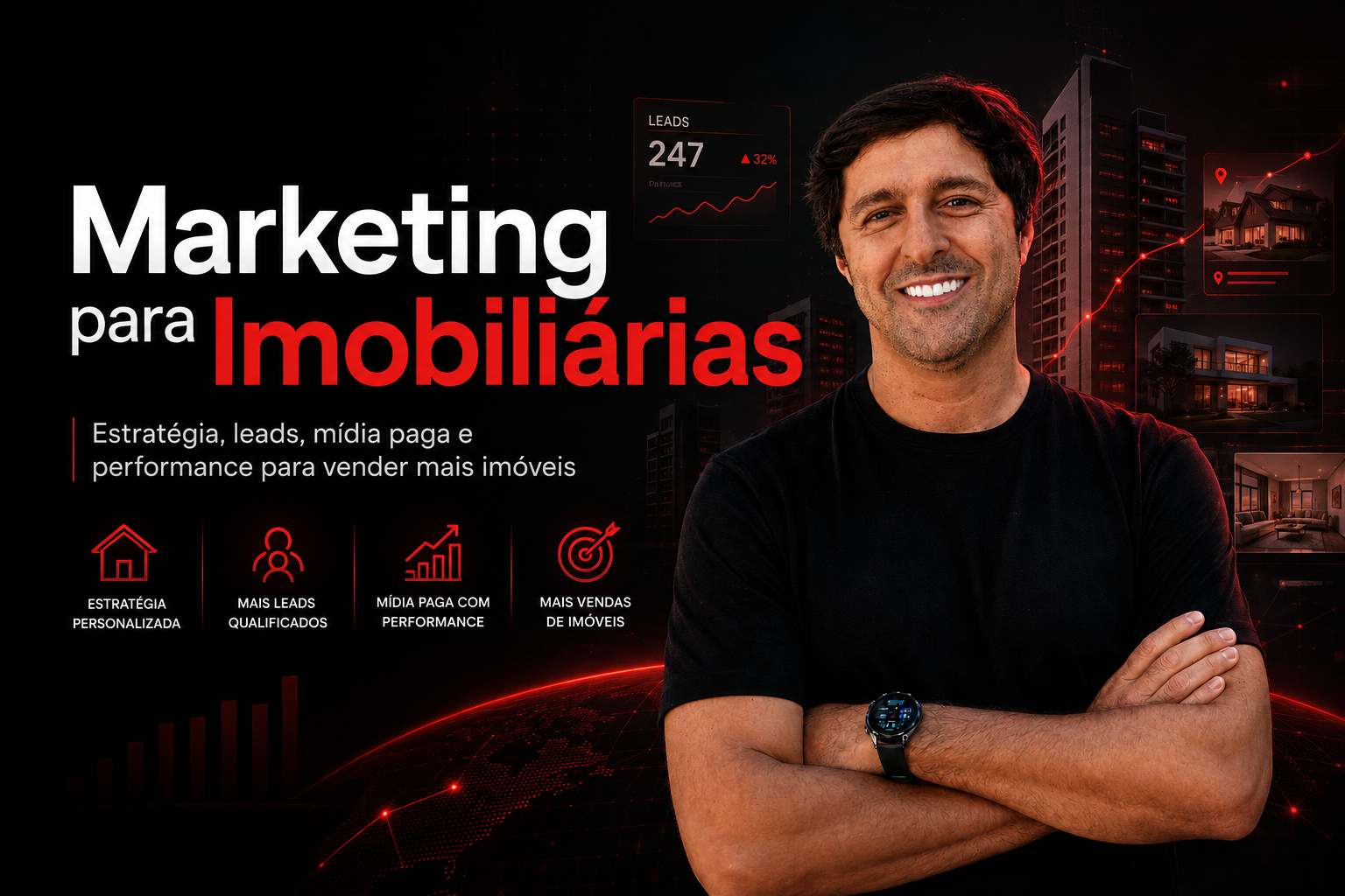 Marketing para imobiliárias com Moisés Oliveira e Agência Alcateia