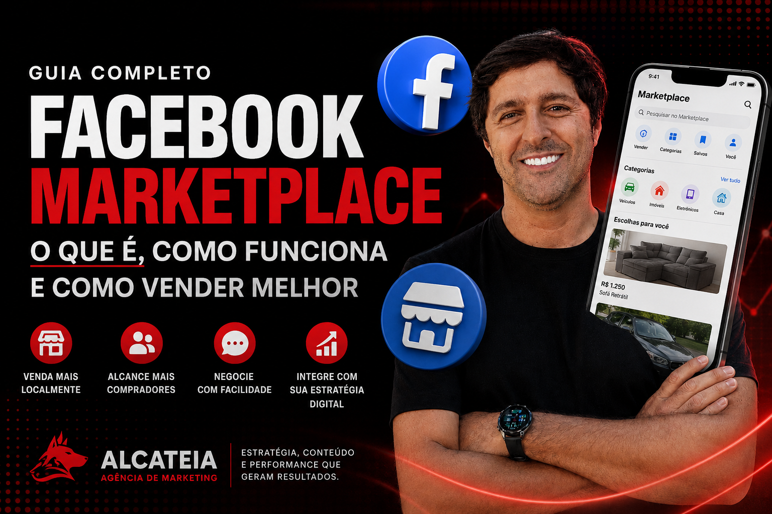 Facebook Marketplace no blog da Alcateia